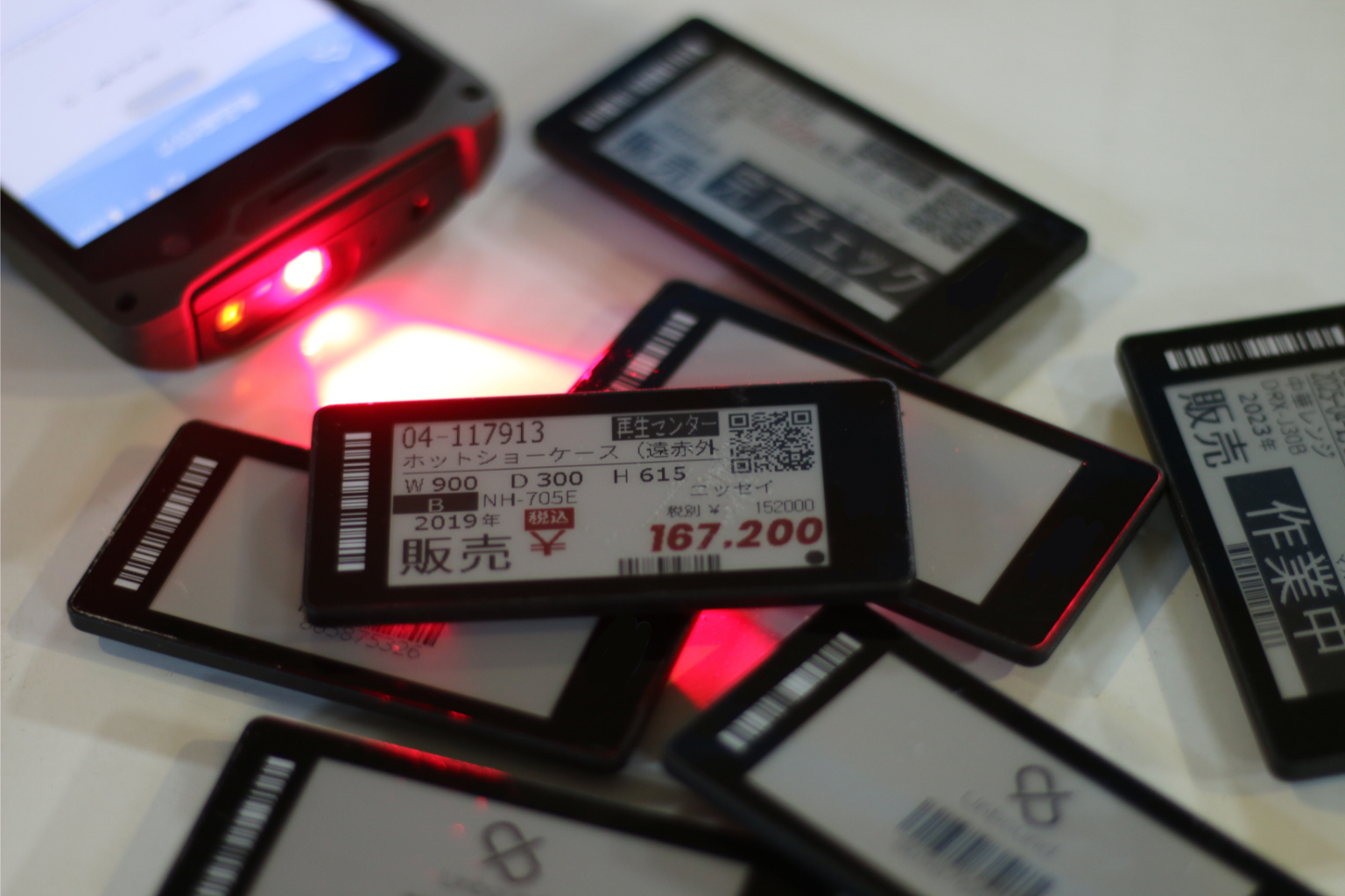 電子棚札を導入した現場